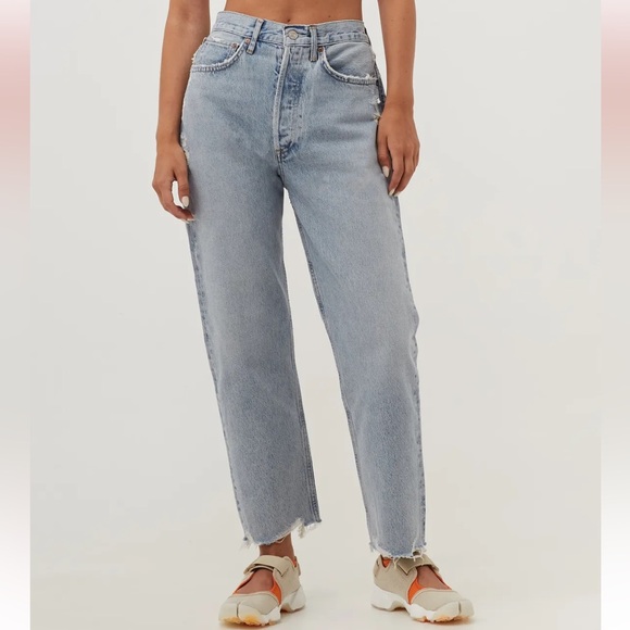Agolde Denim - AGOLDE Women's  90’s‎ Crop Light Blue Jeans size 29